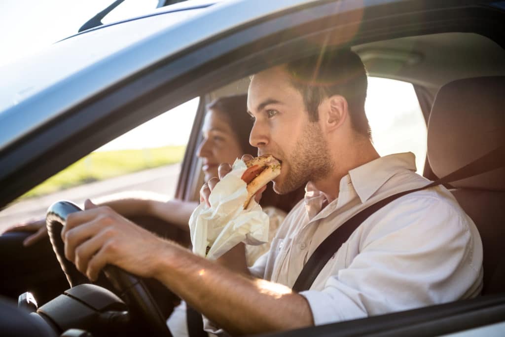 Essen gegen Müdigkeit Auto
