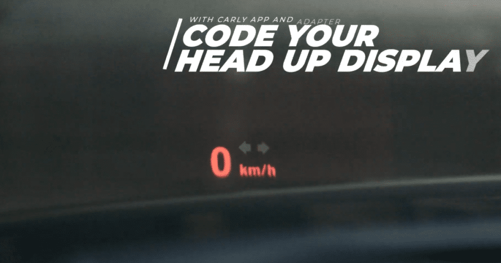 Coding BMW Head Up Display