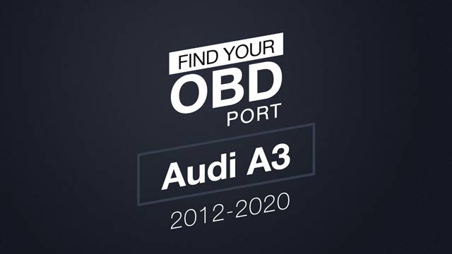 Obd Port Audi A3