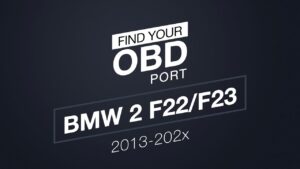 OBD2 port BMW 2