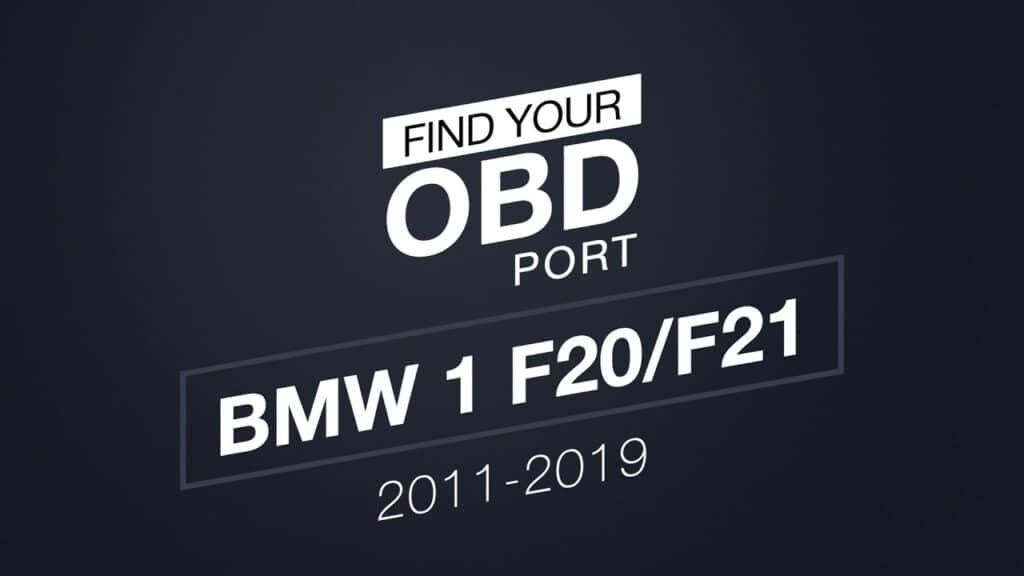 OBD2 port BMW 1