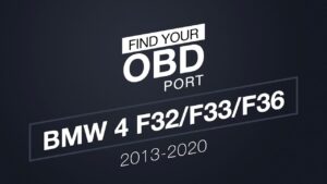 OBD2 port BMW 4