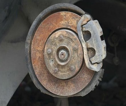 Corrosion in brake system