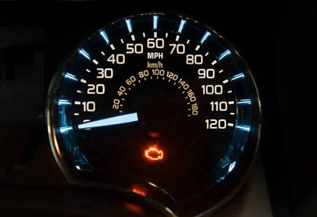 causes of check engine light turning on
