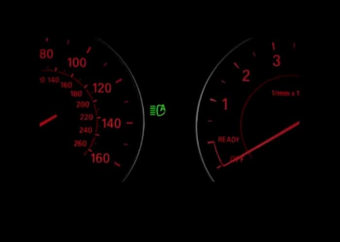 Automatic High-Beam Headlight Indicator