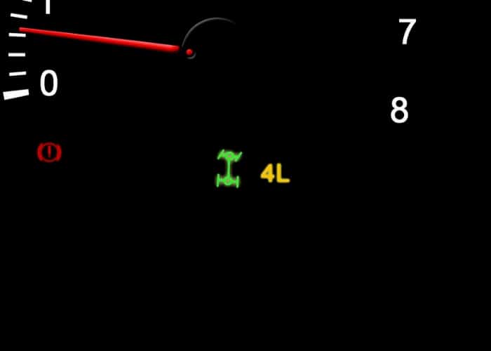 Four-Wheel-Drive/All-Wheel-Drive Indicators